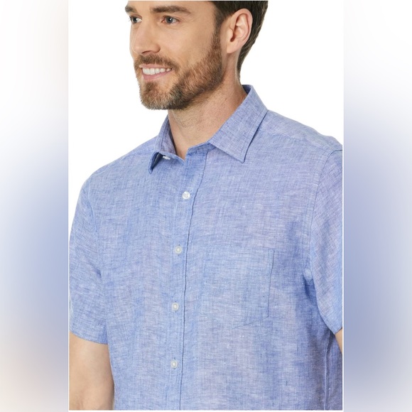 UNTUCKit ‘Cameron’ Wrinkle Resistant Men’s Linen Shirt | Sz. XL | NWOT - Picture 6 of 6